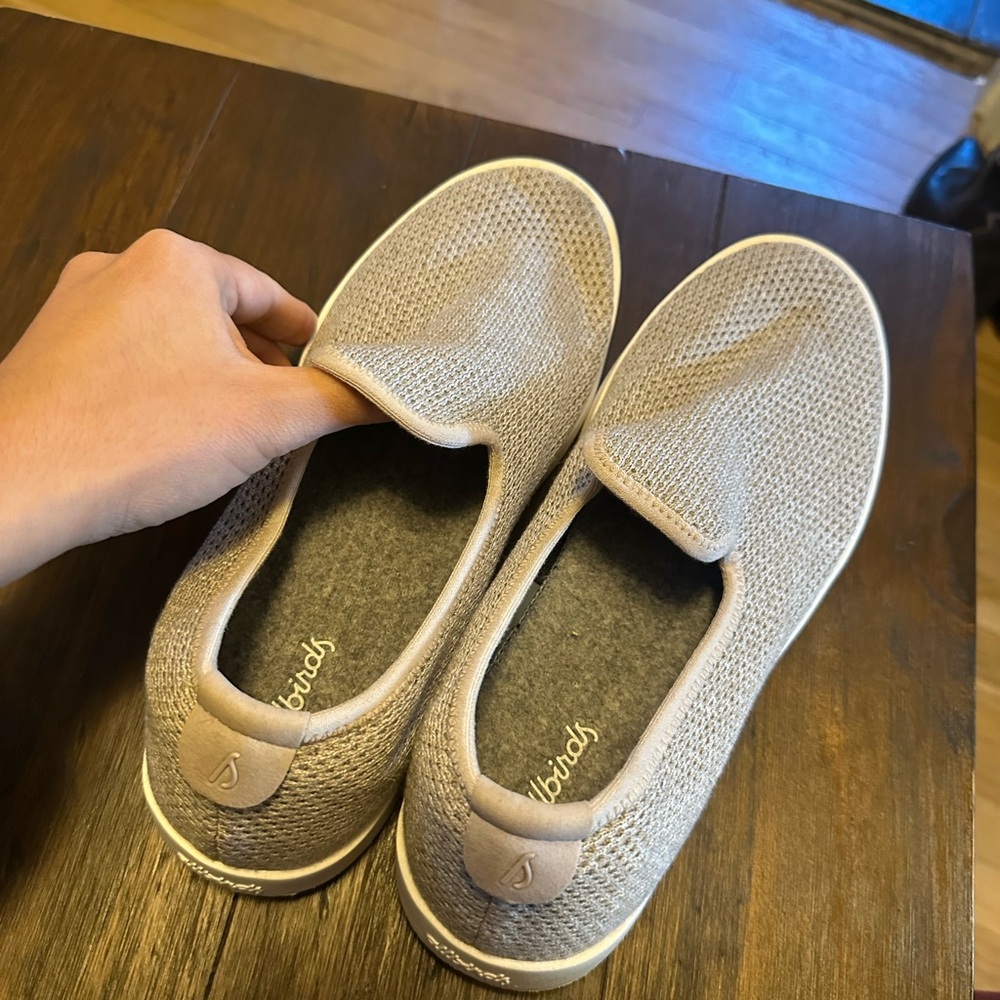 Allbirds Women's Tan Slip-On Sneakers